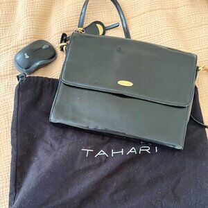 Tahari Patent Leather Shoulder Bag